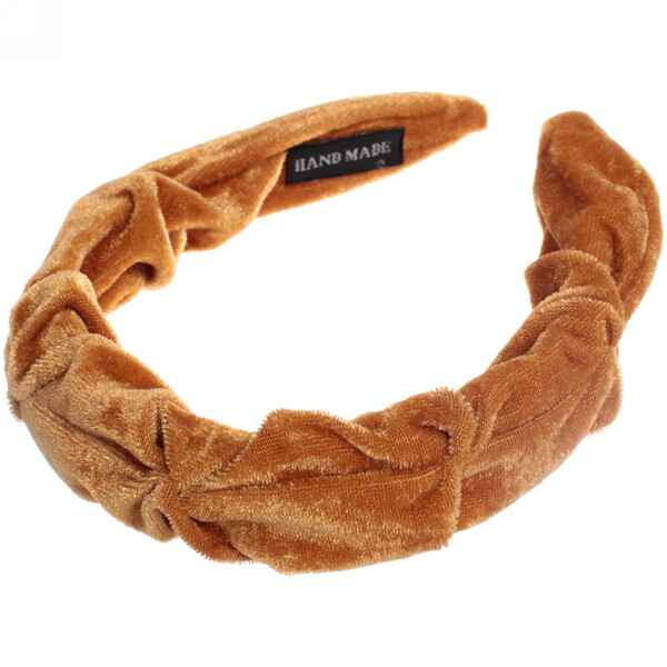 Ободок для волос "Krasa - Parfait", ширина 3см, микс 6 цветов 