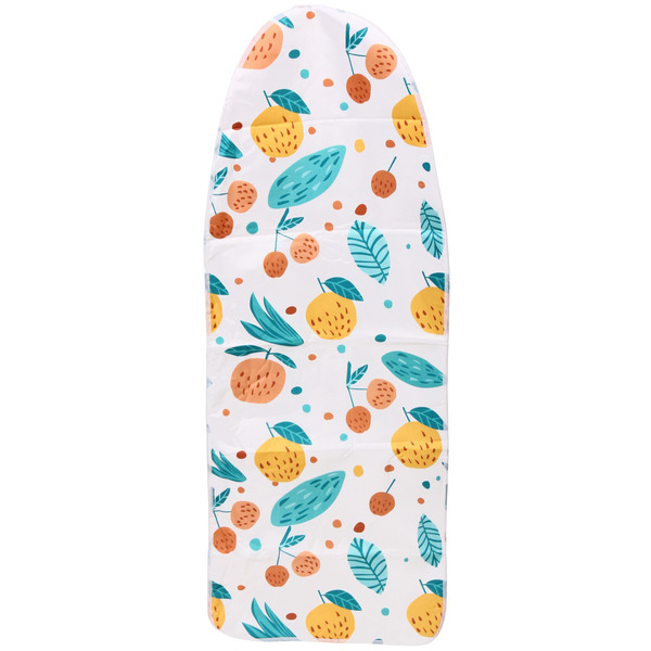 Чехол для гладильной доски, Фрукты, п/э, подклад поролон, на шнурке, 130*50 см