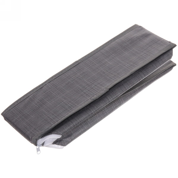 Кофр - органайзер для хранения вещей "ФЛЭТ", цвет тёмно - серый, 7 отделений, 32*32*10см