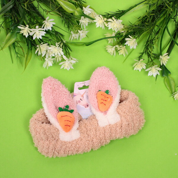 Повязка на голову "Little bunny- Bunny", микс 6 цветов, 20*6 см (подвес Единорожек)