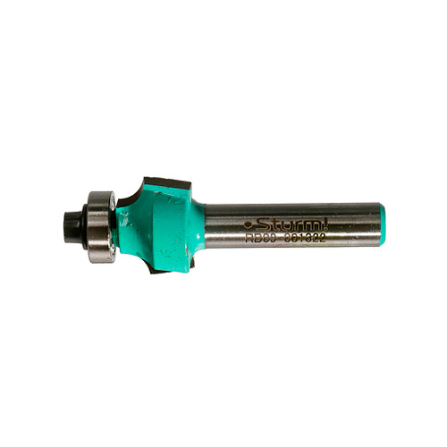 Фреза кромочная калевочная с подшипником 12,7 мм 22х13х57 мм хвостовик 8 мм STURM RB09-081322