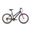 Велосипед ALTAIR MTB HT 26 low (26"6 ск.рост 15") темно-синий/розовый(2020-2021) (RBKT1M166002)