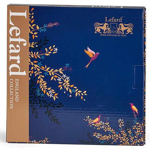 ТАРЕЛКА ЗАКУСОЧНАЯ LEFARD, GOLDEN BIRDS, 20*2 СМ, КОР=24ШТ.