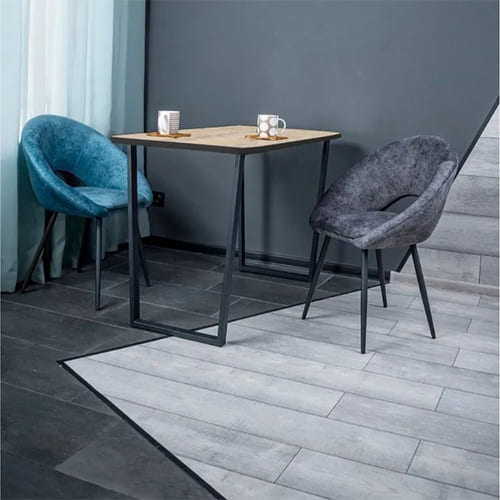 Стол обеденный "Лофт" 760х1150х590 мм (черный матовый/дуб ирландский) LAKSI (1/1)