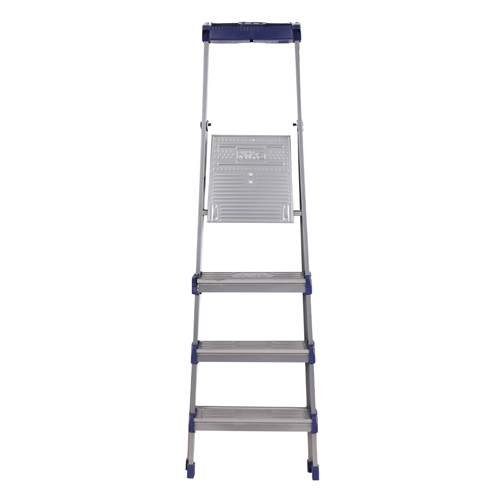 Стремянка стальн. 4 ступ. высота до платформы 84,5см, широкие металл. , НИКА, Россия, 1/1