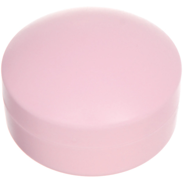 Расческа массажная с зеркалом компактная "МИРА", цвет пудровый, 7*3,3см (PVC коробка)