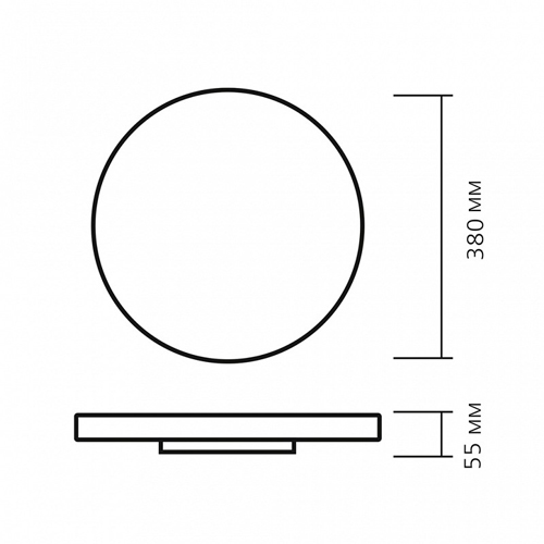 Светодиодный потолочный светильник (LED) Smartbuy 70 Вт 475*55 мм STARS
