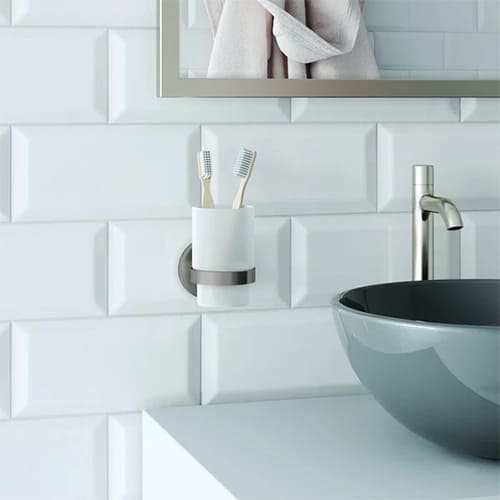 Стакан 1-ый с держателем Zenfort "21584", графит