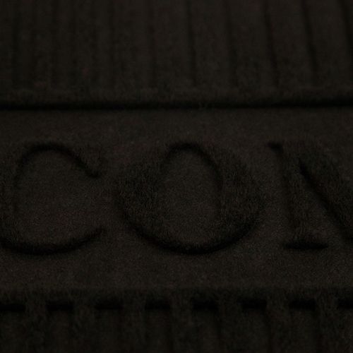 Коврик влаговпитывающий с тиснением Welcome 60x90 см, черный, SUNSTEP™