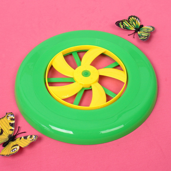 Тарелка летающая "Быстрее ветра" 22 см, микс