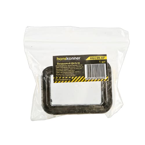 Фильтр воздушный для бензопил Hanskonner HGC99-AF 81*62*31