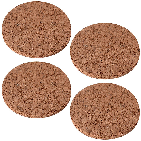 Протекторы для ножек мебели самоклеющиеся. Набор 4шт. Диаметр 4,8 см