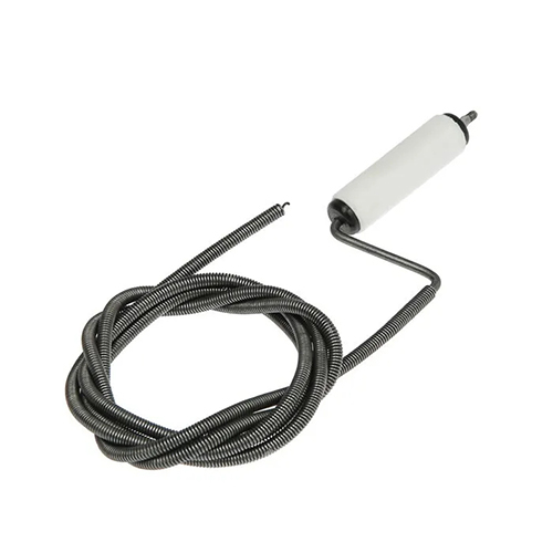 Трос сантехнический 6ммх2,5м с вращающей ручкой Россия, 1/45