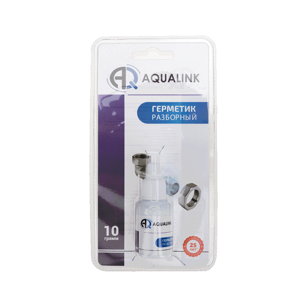 Клей-герметик анаэробный "Разборный" 30г в блистере AQUALINK 02931