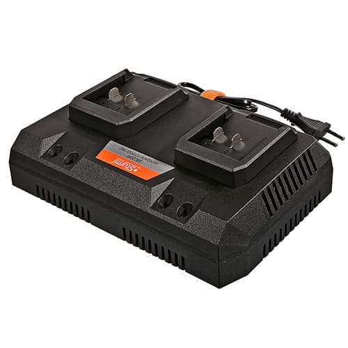 Зарядное устройство 18В,1BatterySystem, 2 х 4,5 А для двух батарей, STURM SBC20M