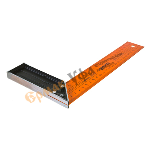 Угольник столярный металлический, 250 мм // Sparta (1/120)