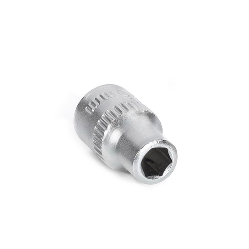 Головка на 5 мм, торцевая, шестигранная, под квадрат 1/4", CR-V, Smartbuy tools