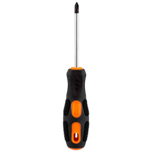 Отвертка Park Strom PH1х7,5см, двухкомпонентная рукоятка OTV015K, крестовая