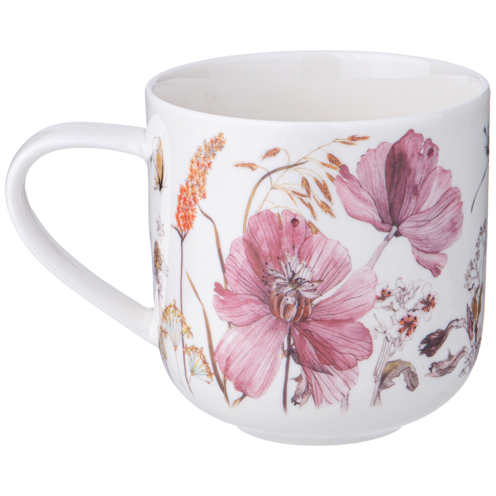 КРУЖКА LEFARD "FLOWERS" 400 МЛ (МАЛ.УП.=4ШТ./КОР=24ШТ.)