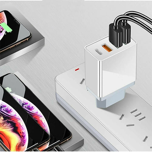 Зарядное устройство с 3*USB/TYPE-C Орбита OT-APU58, PD+QC3.0, 4000 mA