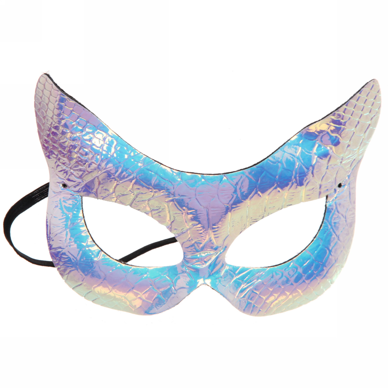 Маска карнавальная "Маркиза", микс (синий,бел, розовый)