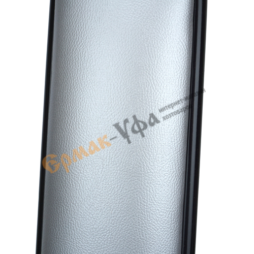 Стул Венский, кож. зам: серый металлик 6032д, ножки: черный, 2/10