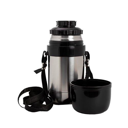 яяяТермос Дорожный DU-1л универ.на ремне (Аша) (1с671) (1/8)