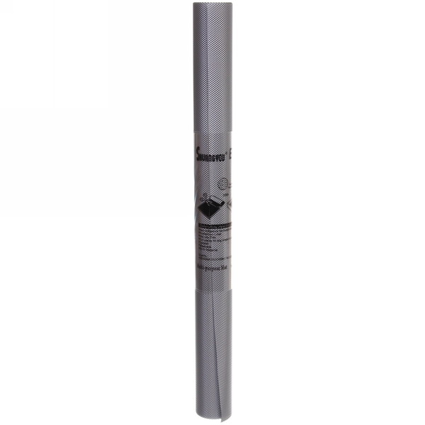 Коврик для кухонных ящиков в рулоне 45*90см "Бусинка" серый