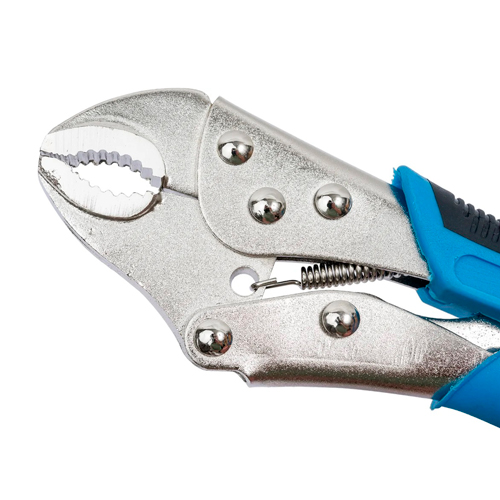 Зажим ручной, полукруглый захват 180 мм vertextools 0035-180