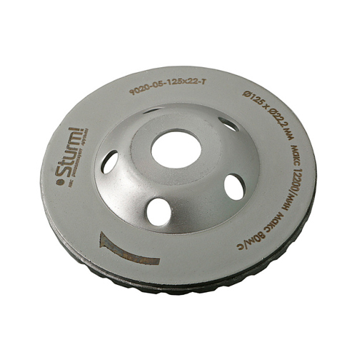 Чашка алмазная шлифовальная TURBO 36 сегментов STURM 9020-05-125х22-T