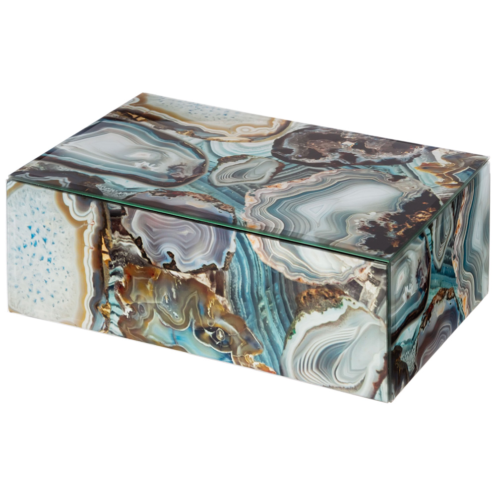 НАБОР ШКАТУЛОК ИЗ 2-Х ШТ КОЛЛЕКЦИЯ, МРАМОР, 21*12**6, 5 СМ / 23*15*8, 5 СМ