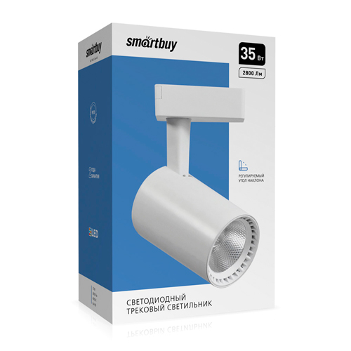 Светодиодный(LED) светильник Track COB35w Smartbuy-White4000K/IP20 (SBL-TKW2-35w-4K)/20