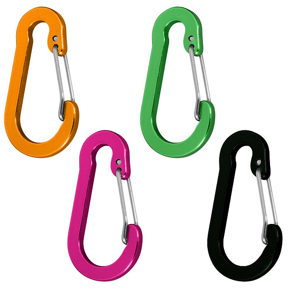 Набор карабинов 4 шт. Размер 5х3 см 