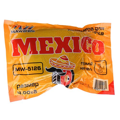 Камера на колесо 4. 00х8 бутиловая/ MEXICO, 1/50