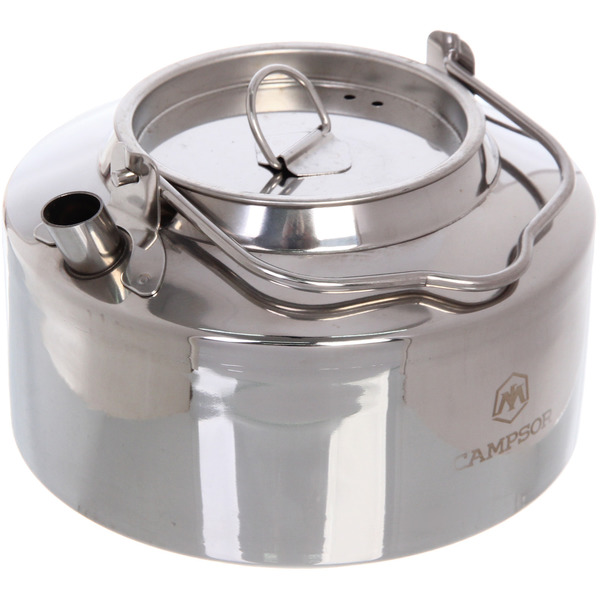 Чайник походный металлический 1л 15*10см