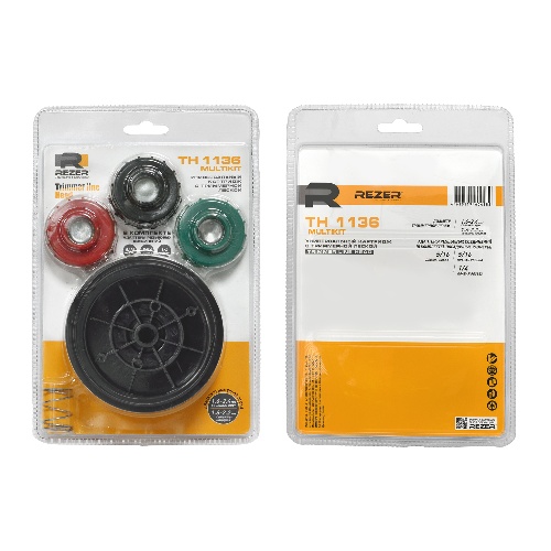 Картридж с леской TH 1136 MULTIKIT (М8*1, 25лев, М8*1, 25прав, М6*1,25 прав)