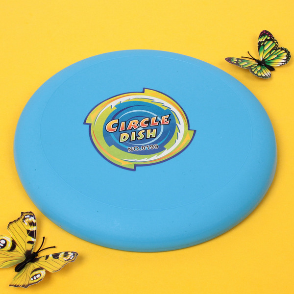 Тарелка летающая "Неон" 23 см, микс