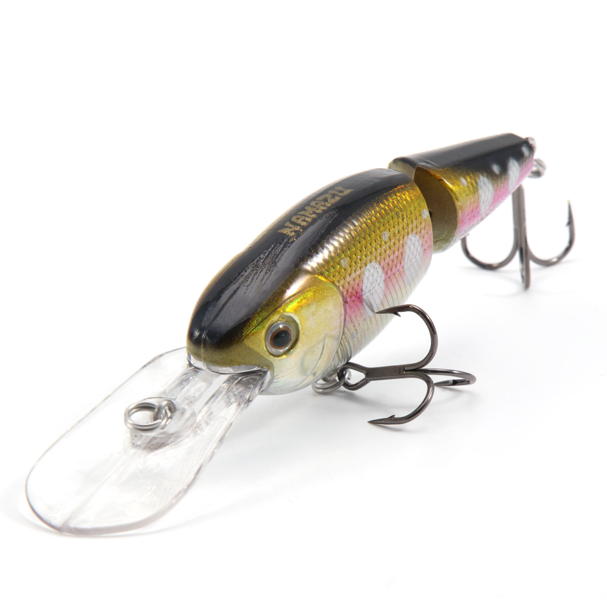 Воблер Namazu Jointed Zun Shad, L-70 мм, 12,3г, крэнк, составной, тонущий (0,5-2,5м), цвет №164/300/