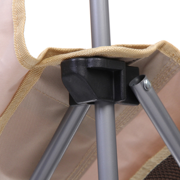 Кресло складное 2 в 1 до 100 кг DC-8077, 83*55/110*85 см, цвет: бежевый, Турист Мастер