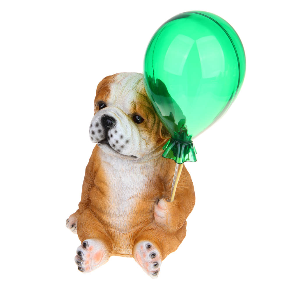 INBLOOM Фонарь на солн.батарее, 24см, 1LED, белый, пост свеч, 1xAAA 1.2V 300mAh Ni-MH, полистоун