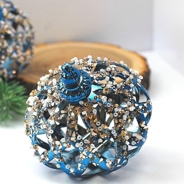Набор украшений SHINE "Magic lamp" 8,8х10,4 см (2 шт.), night blue