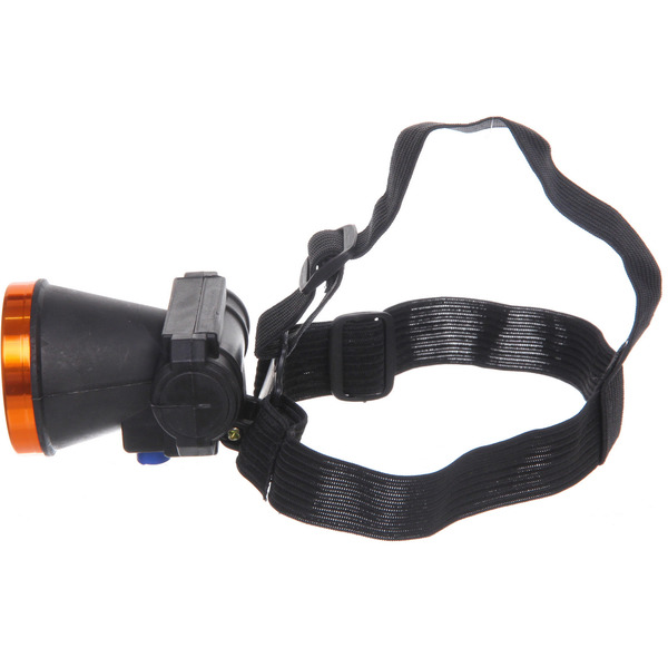 Фонарь налобный 2 режима, 1LED, аккумуляторная батарея 400mAh USB 5502