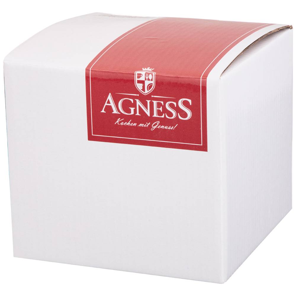 ГОРШОЧЕК ДЛЯ ЗАПЕКАНИЯ С КРЫШКОЙ AGNESS, ЛАВАНДА, 600 МЛ