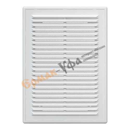 Решетка вентиляционная 183х253мм 1825Р вытяжн. АБС бел ERA, 1/40