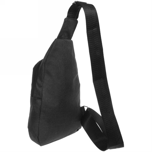 Сумка - мессенджер  "Element - hit", цвет черный, одно отделение и карман, 30*17*5см