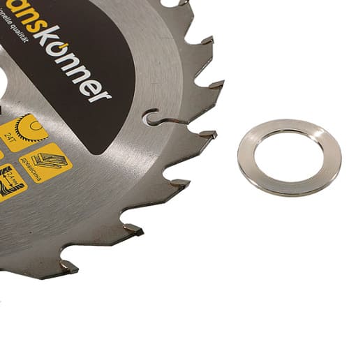 Диск пильный по дереву 165*30/20мм, 24 зубьев, Hanskönner H9022-165-30/20-24