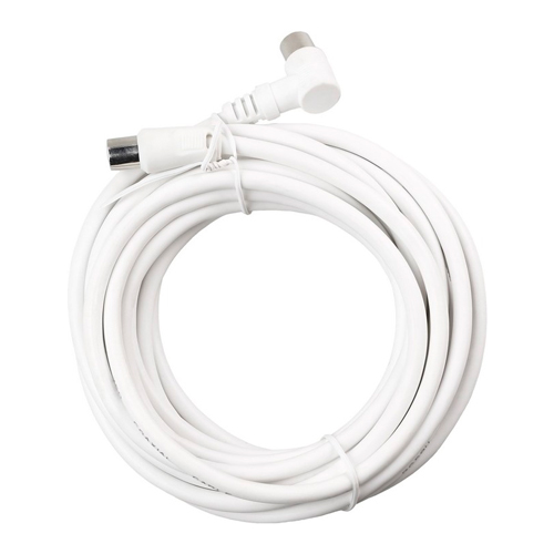 Антенный кабель Smartbuy, разъемы M-F, угловой разъем, длина 5,0 м (K-TV125)/15