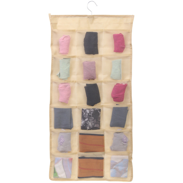 Органайзер подвесной для хранения вещей "ИДЕЯДОМА", цвет бежевый, 30 карманов, 75*39см