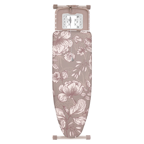 Доска гладильная Haushalt LUX LX, "Haushalt flowers"