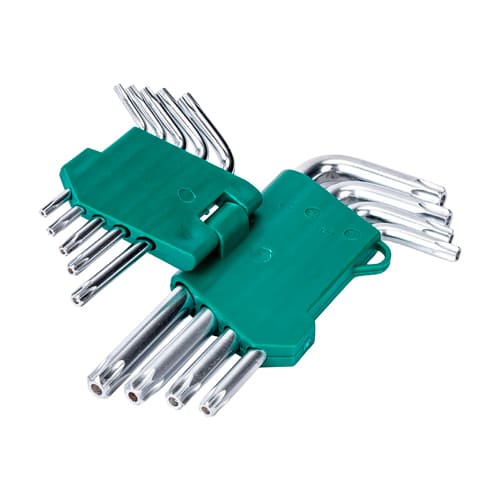 Набор ключей ВОЛАТ Torx T10-T50, 9 шт коротких